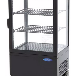 Refrigerated showcase 58L black